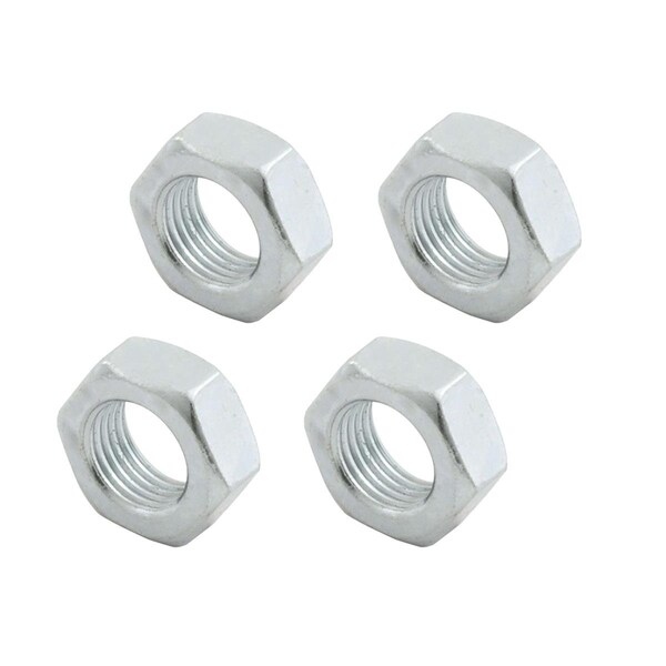 Allstar Performance 0.5 in. 20 Right Hand Steel Jam Nuts, 4PK ALL18258 - main